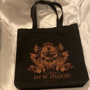 🖤Twilight Saga New Moon Black Tote Bag